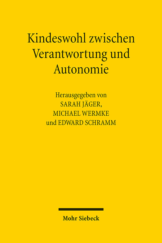 Kindeswohl zwischen Verantwortung und Autonomie main product photo