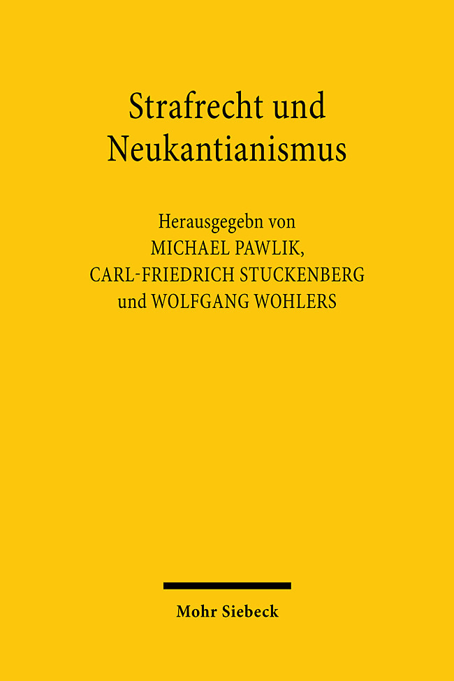 Strafrecht und Neukantianismus main product photo