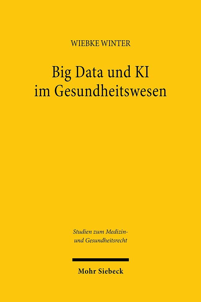 Big Data und KI im Gesundheitswesen main product photo