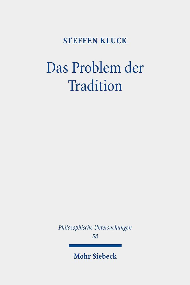 Das Problem der Tradition main product photo