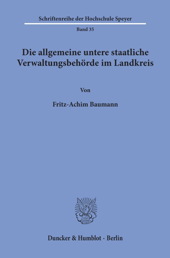 Die allgemeine untere staatliche Verwaltungsbehörde im Landkreis. main product photo