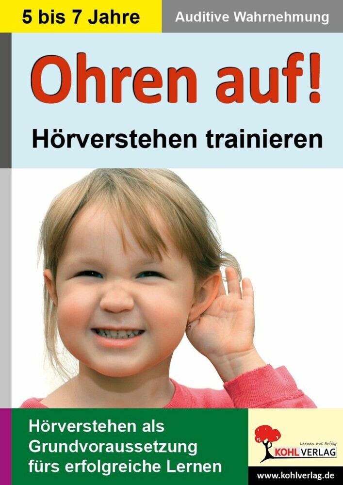 Ohren auf! - Hörverstehen trainieren / Vorschule und Klasse 1-2 main product photo