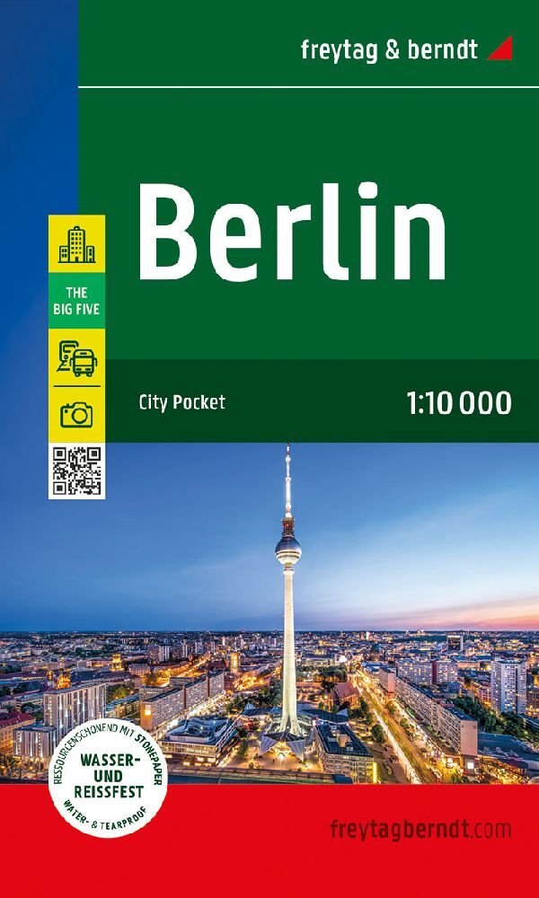 Berlin, Stadtplan 1:10.000, freytag & berndt main product photo