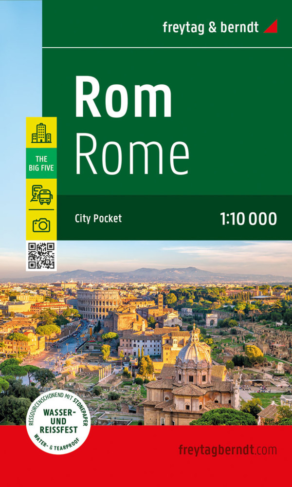 Rom, Stadtplan 1:10.000, freytag & berndt main product photo