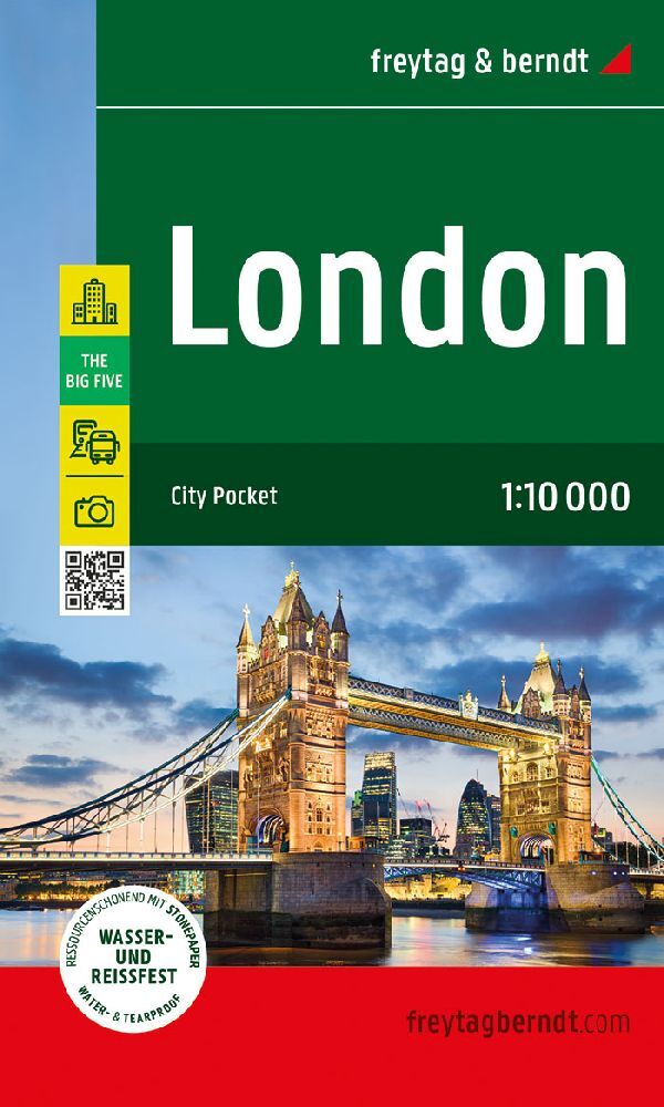 London, Stadtplan 1:10.000, freytag & berndt main product photo