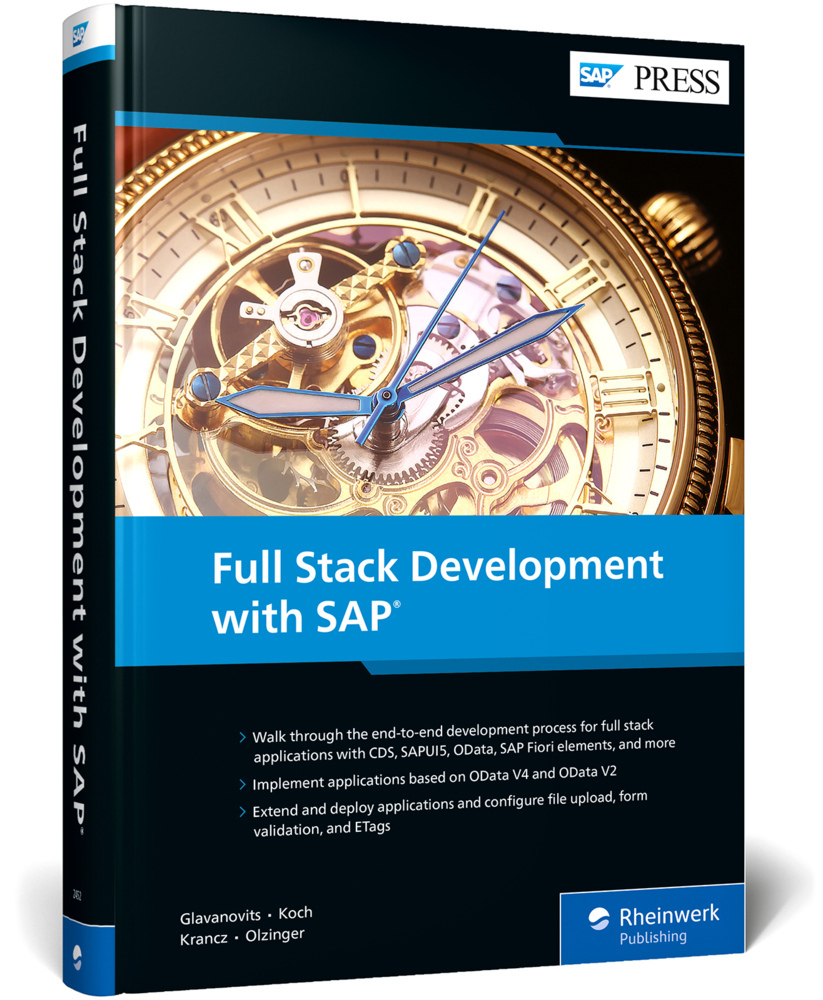Full Stack Development with SAP main product photo