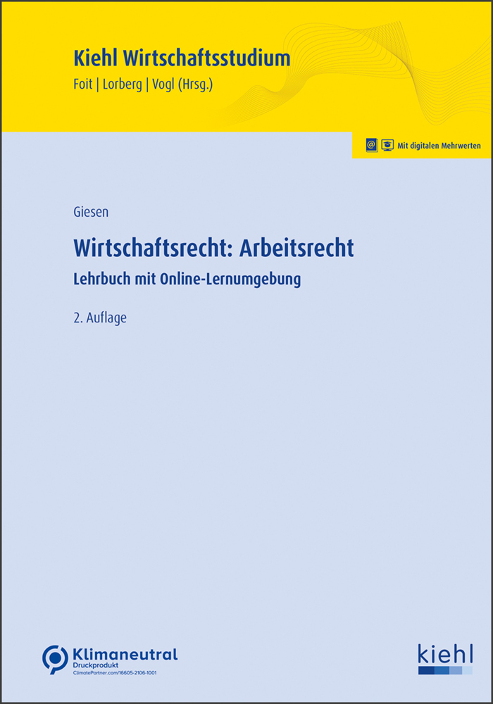 Wirtschaftsrecht: Arbeitsrecht main product photo