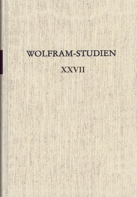 Wolfram-Studien XXVII main product photo