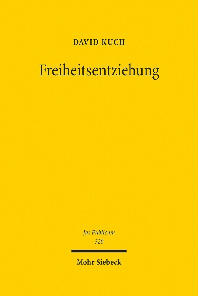 Freiheitsentziehung main product photo