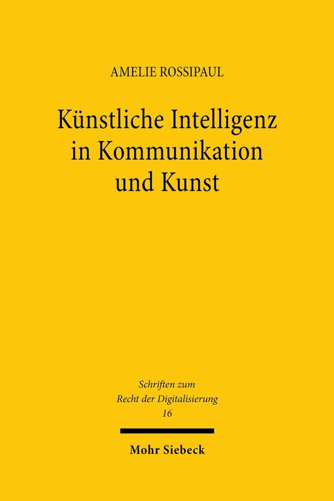 Künstliche Intelligenz in Kommunikation und Kunst main product photo