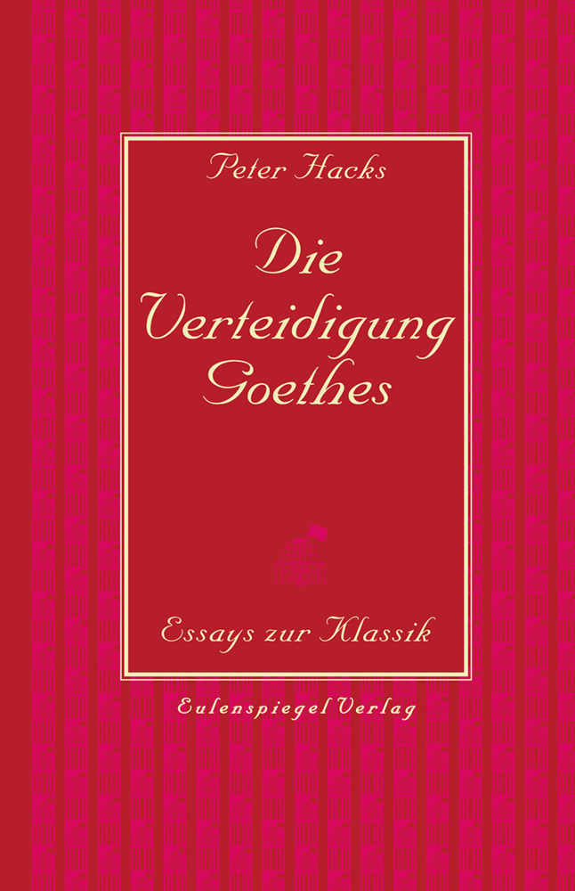 Die Verteidigung Goethes main product photo