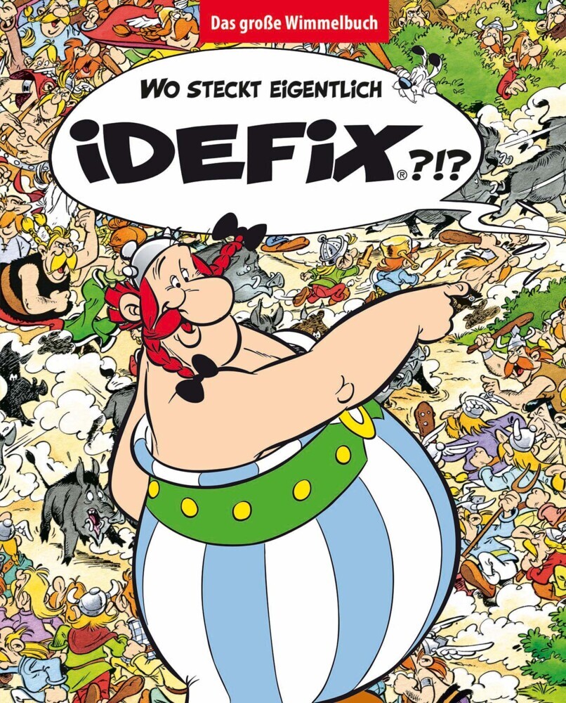 Wo steckt eigentlich Idefix? - Das große Wimmelbuch main product photo