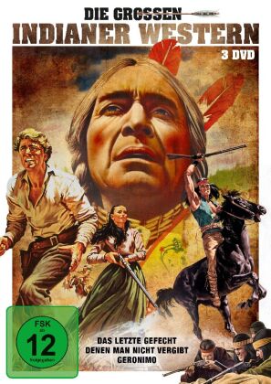 Die grossen Indianer Western, 3 DVDs