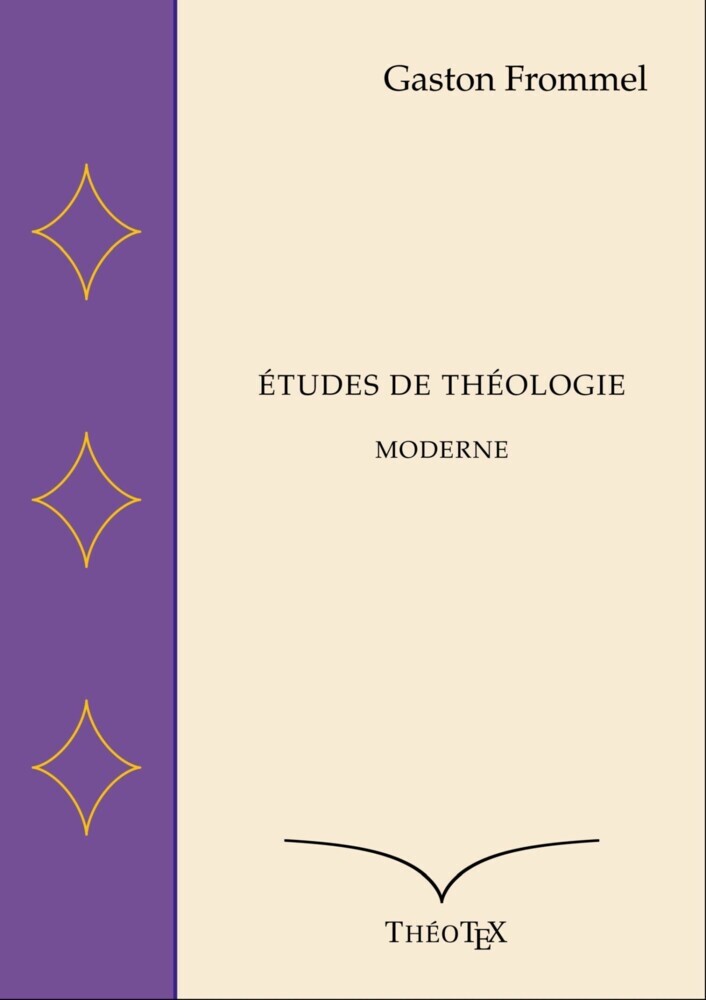 Études de Théologie Moderne main product photo