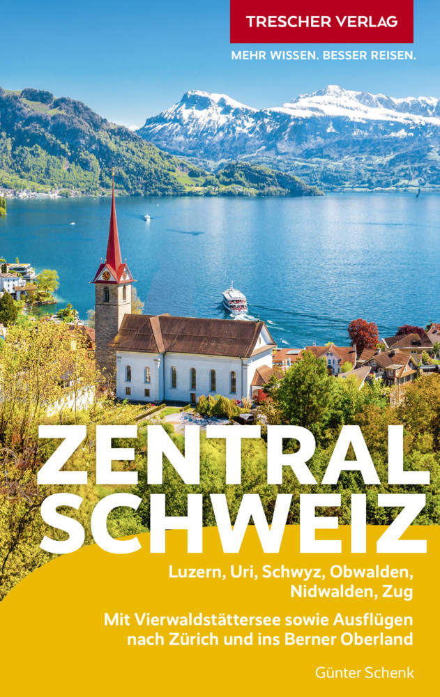 TRESCHER Reiseführer Zentralschweiz main product photo