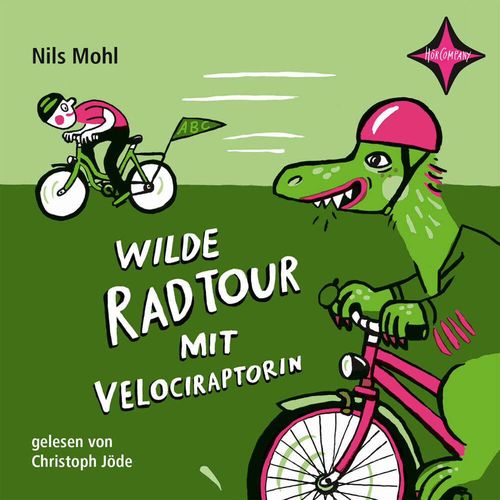 Wilde Radtour mit Velociraptorin, 1 Audio-CD main product photo