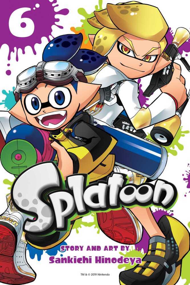 Splatoon, Vol. 6 main product photo