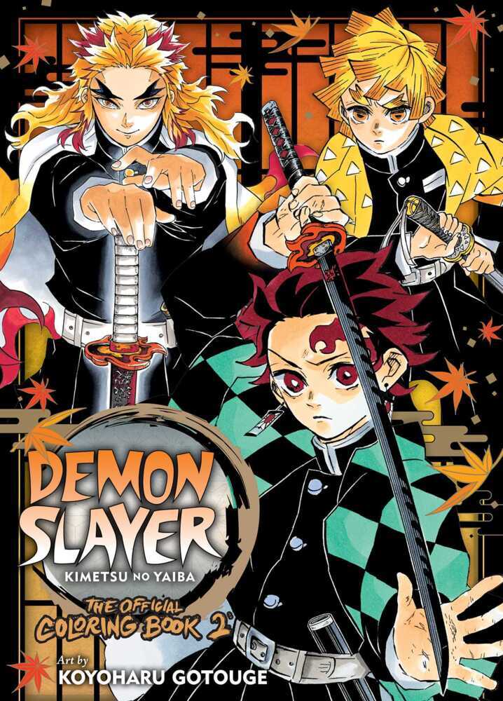 Demon Slayer: Kimetsu no Yaiba: The Official Coloring Book 2 main product photo