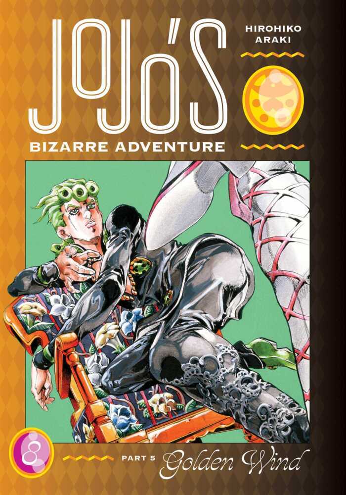 JoJo's Bizarre Adventure: Part 5--Golden Wind, Vol. 8 main product photo