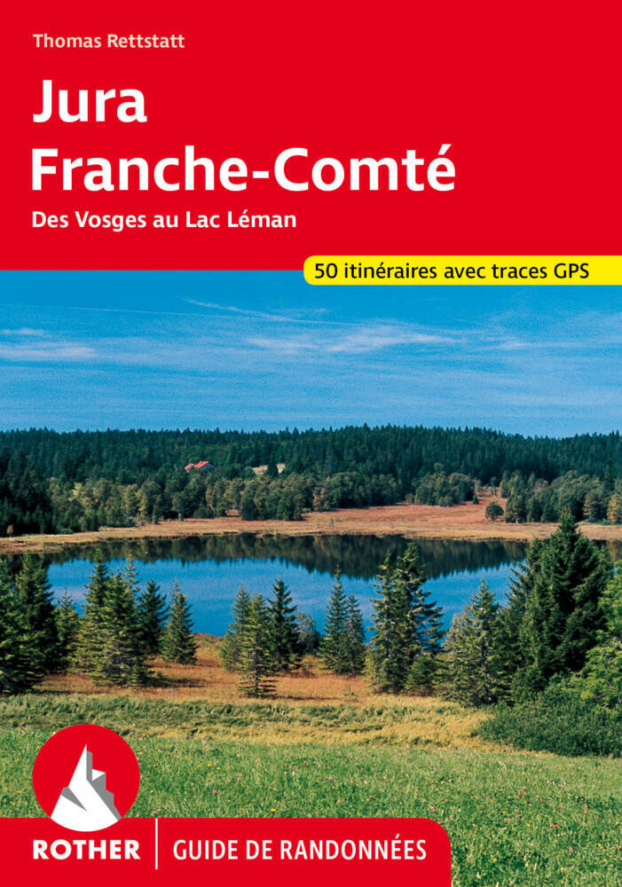 Jura - Franche-Comté (Rother Guide de randonnées) main product photo