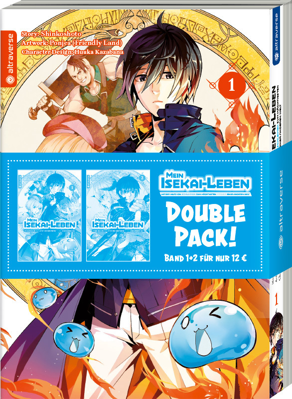 Mein Isekai-Leben - Mit der Hilfe von Schleimen zum mächtigsten Magier einer anderen Welt Double Pack 01 & 02, 2 Teile main product photo