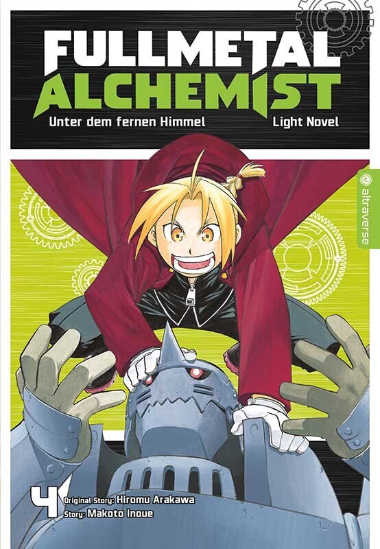 Fullmetal Alchemist Light Novel 04 main product photo