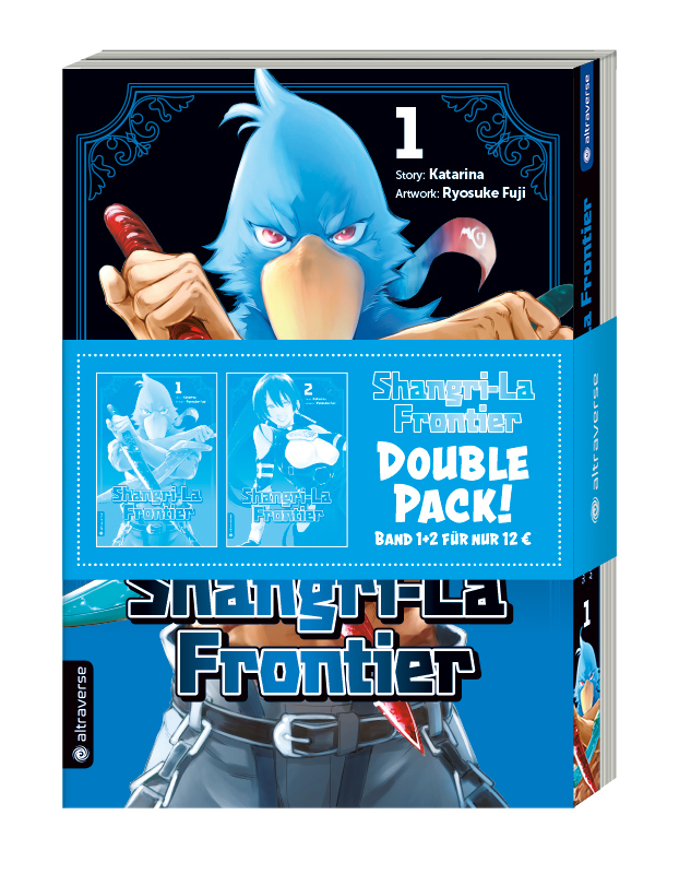 Shangri-La Frontier Double Pack 01 & 02, 2 Teile main product photo