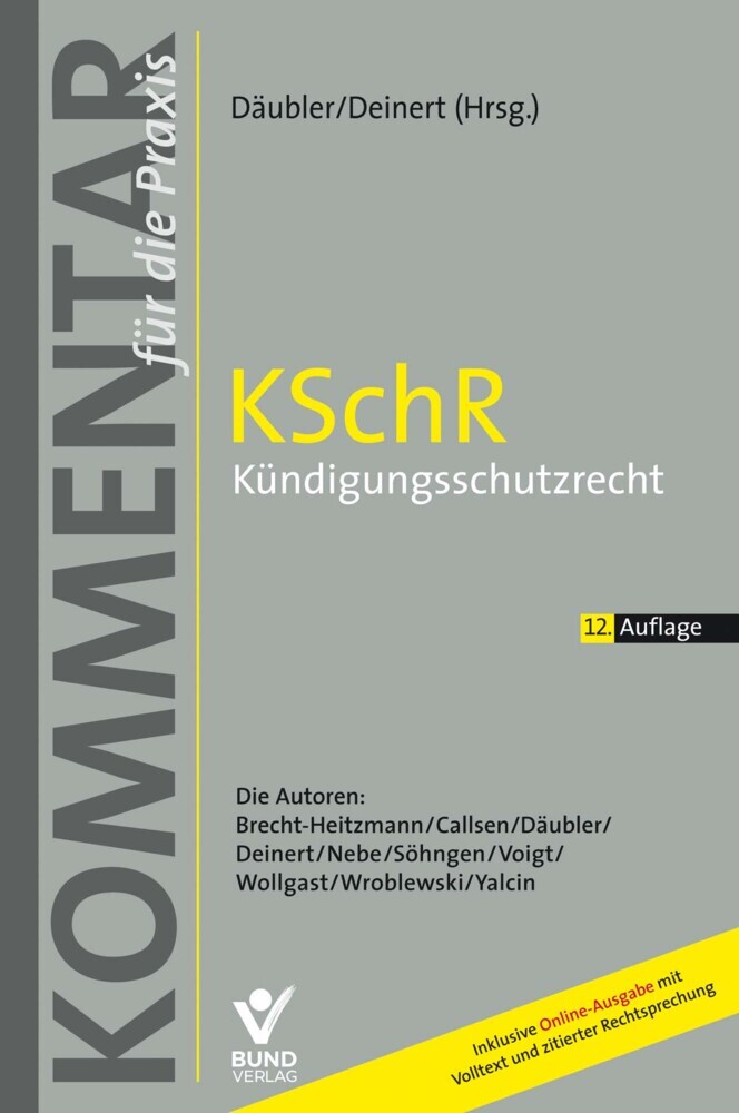 KSchR - Kündigungsschutzrecht main product photo
