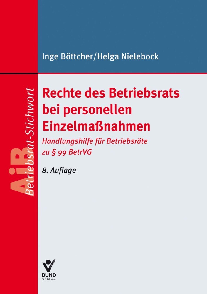 Rechte des Betriebsrats bei personellen Einzelmaßnahmen main product photo
