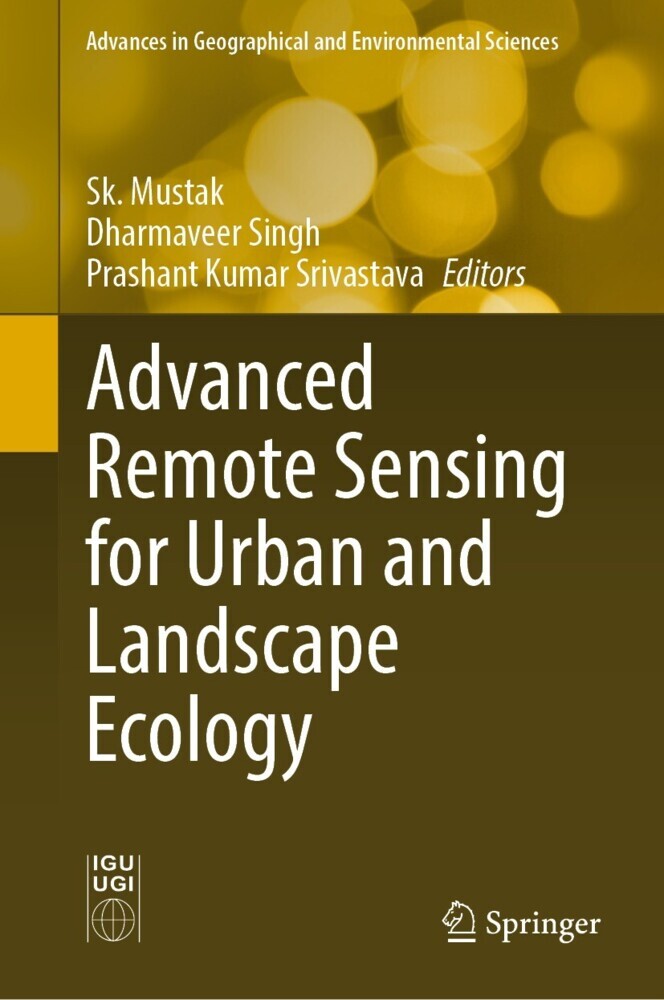 Advanced Remote Sensing for Urban and Landscape Ecology main product photo