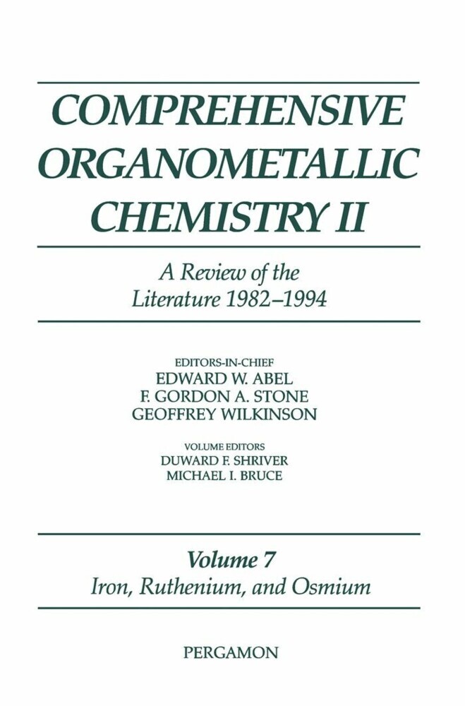 Comprehensive Organometallic Chemistry II, Volume 7 main product photo
