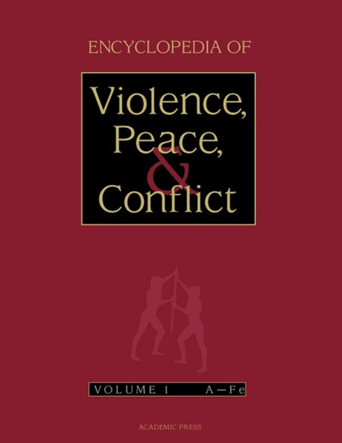 Encyclopedia of Violence, Peace, and Conflict main product photo
