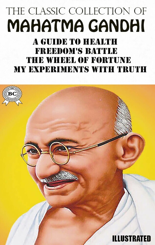The Classic Collection of Mahatma Gandhi. Illustrated main product photo