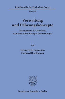 Verwaltung und Führungskonzepte.