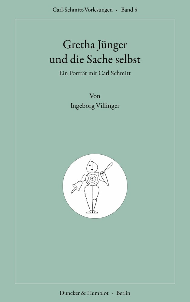 Gretha Jünger und die Sache selbst. main product photo