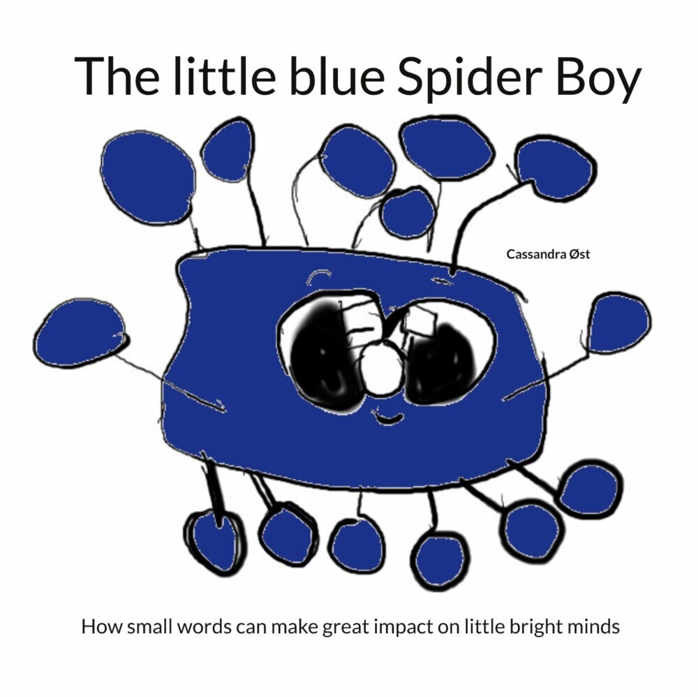 The little blue Spider Boy main product photo