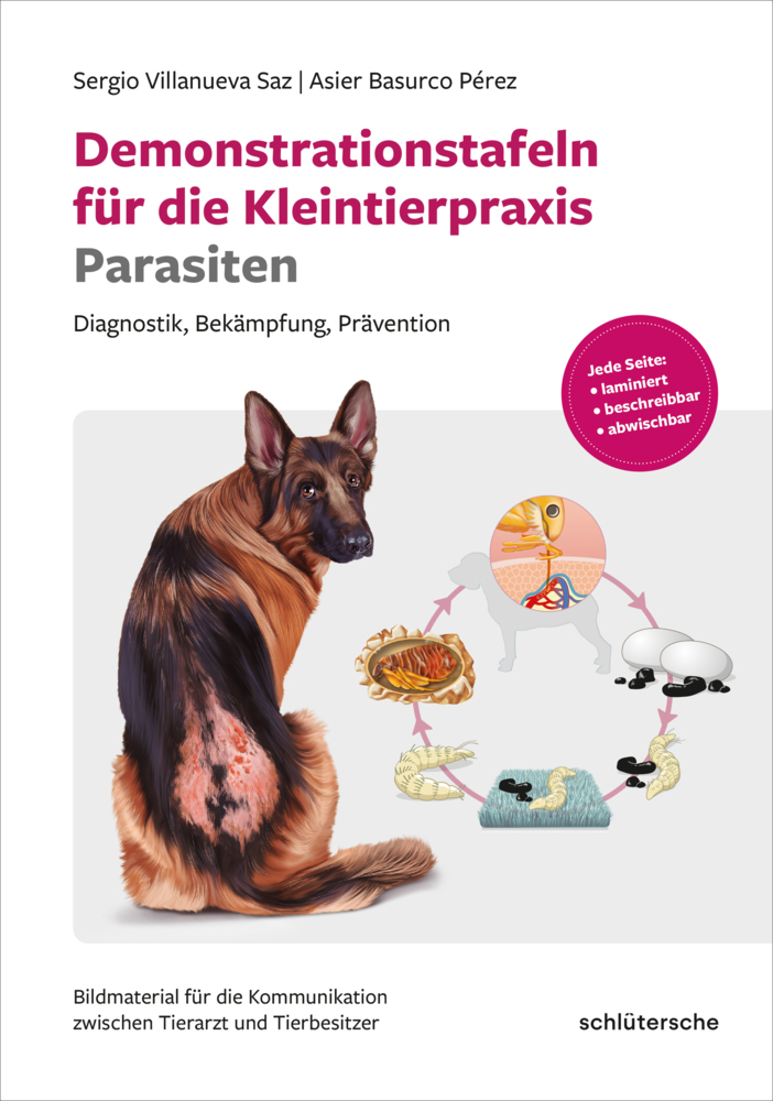 Demonstrationstafeln für die Kleintierpraxis Parasiten main product photo