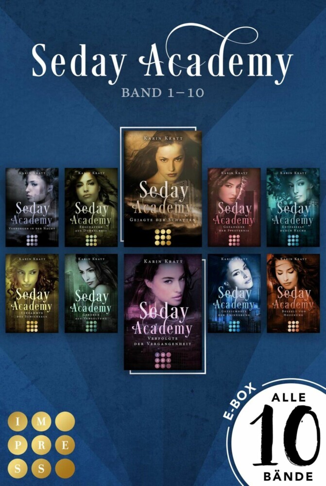 Sammelband der romantischen Fantasy-Serie »Seday Academy« Band 1-10 (Seday Academy) main product photo