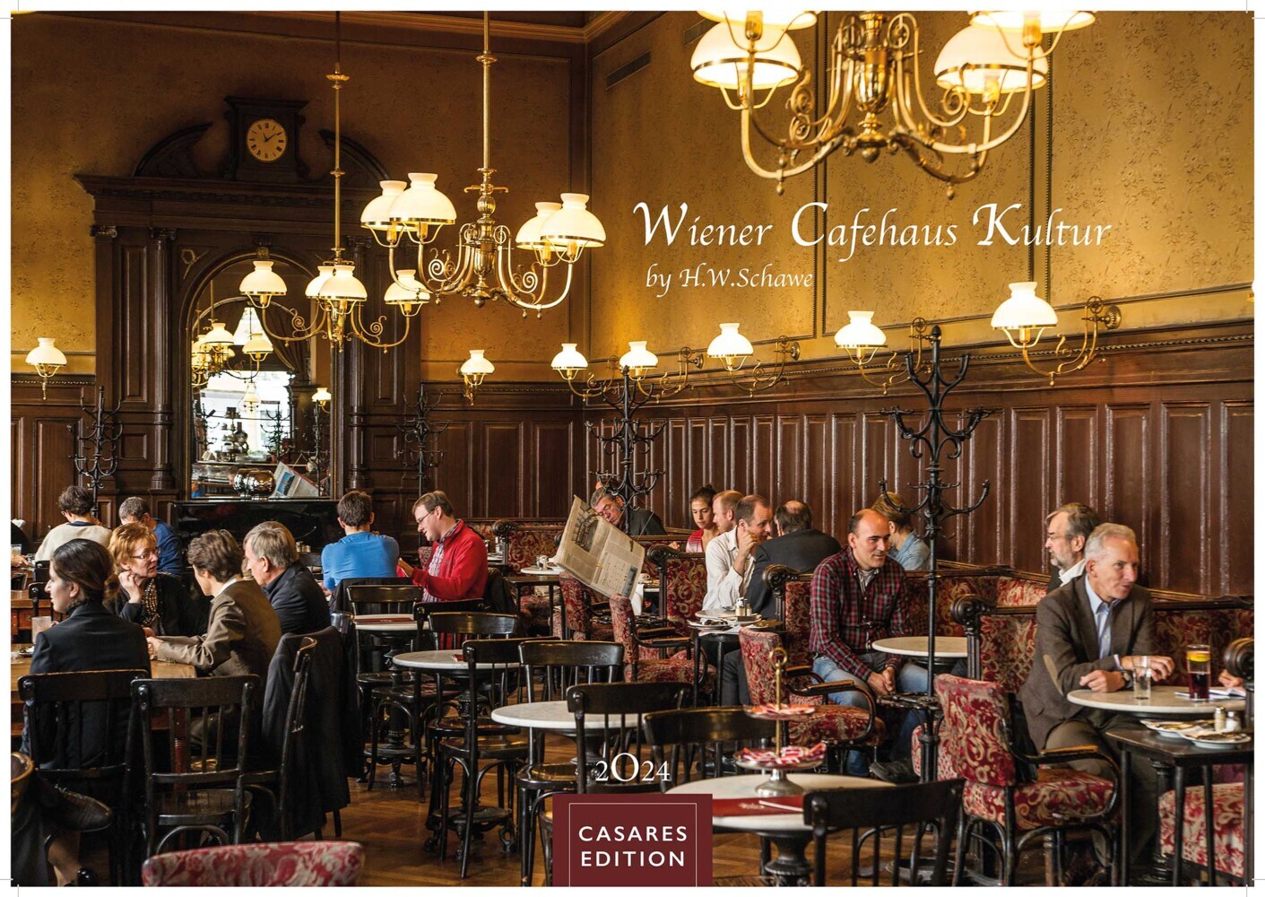 Wiener Caféhaus Kultur 2024 S 24x35cm main product photo