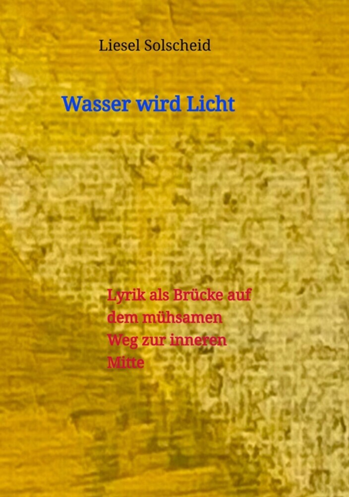 Wasser wird Licht main product photo