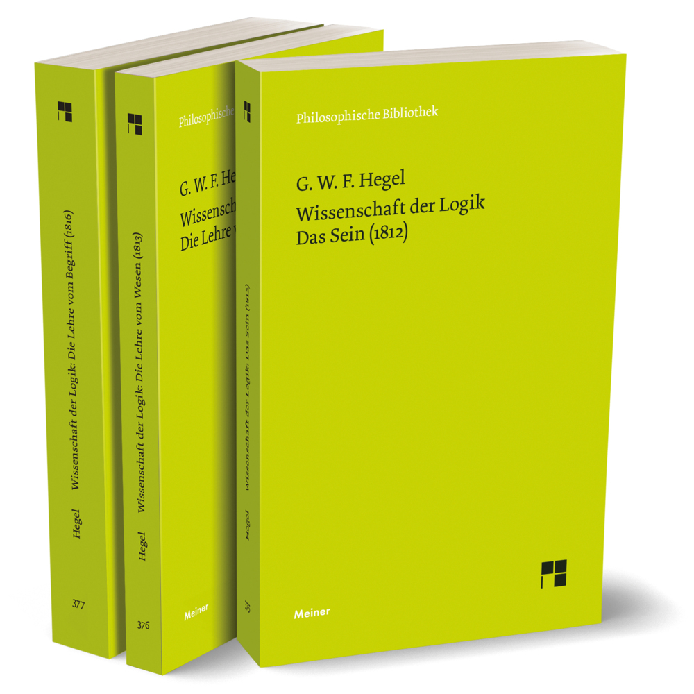 Hegel: Wissenschaft der Logik. Band 1+2, m. 3 Buch main product photo