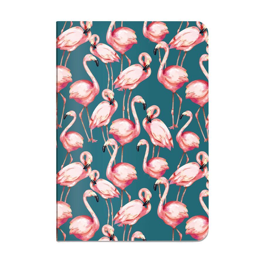 Heft A5 de Luxe Pink Flamingo main product photo