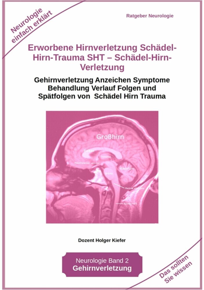 Erworbene Hirnverletzung Schädel-Hirn-Trauma SHT - Schädel-Hirn-Verletzung - Rehabilitation - für Patienten, Angehörige, medizinisches Personal main product photo