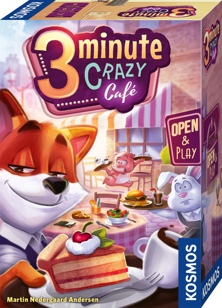 3 minute Crazy Café main product photo