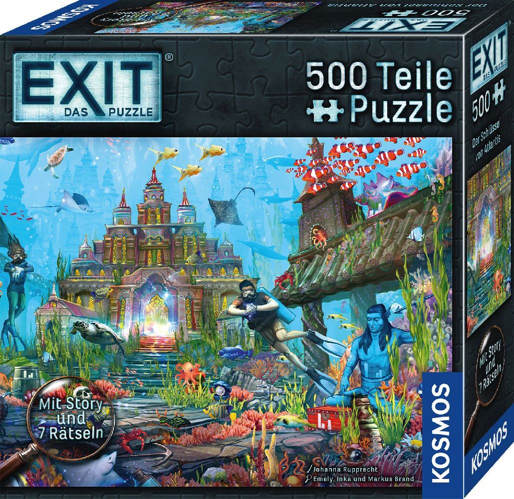 EXIT® - Das Puzzle: Der Schlüssel von Atlantis main product photo