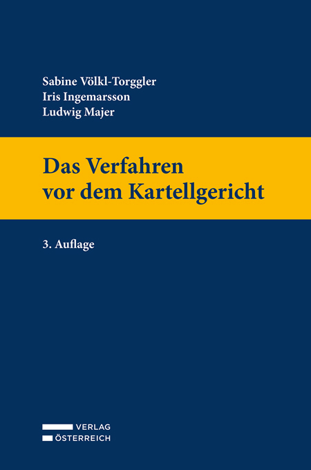 Das Verfahren vor dem Kartellgericht main product photo