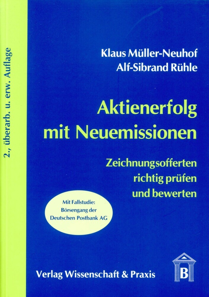 Aktienerfolg mit Neuemissionen. main product photo