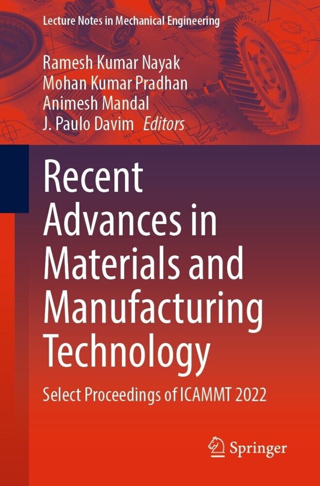 Recent Advances in Materials and Manufacturing Technology main product photo