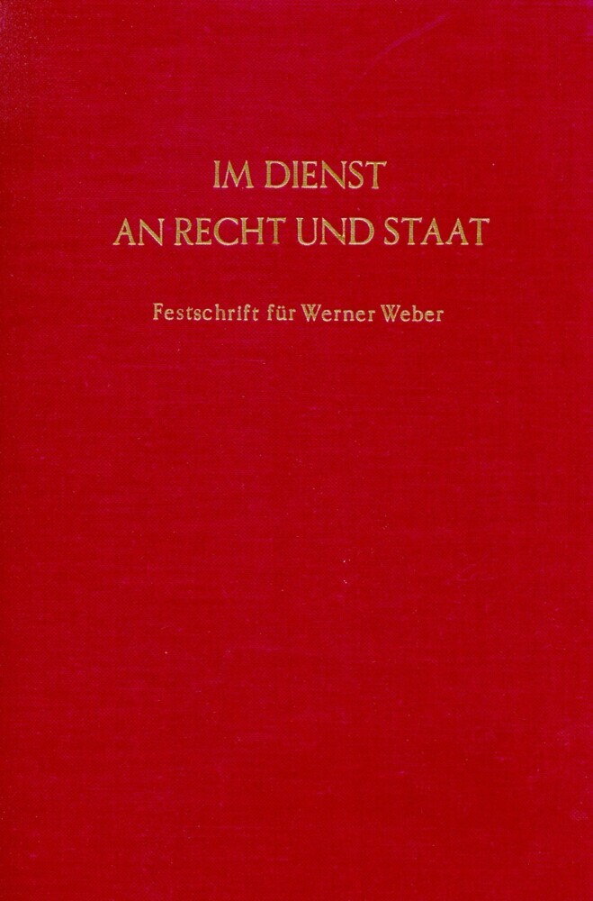 Im Dienst an Recht und Staat. main product photo