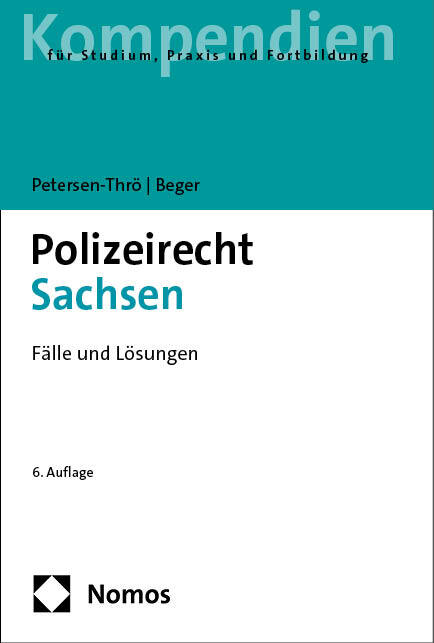 Polizeirecht Sachsen main product photo